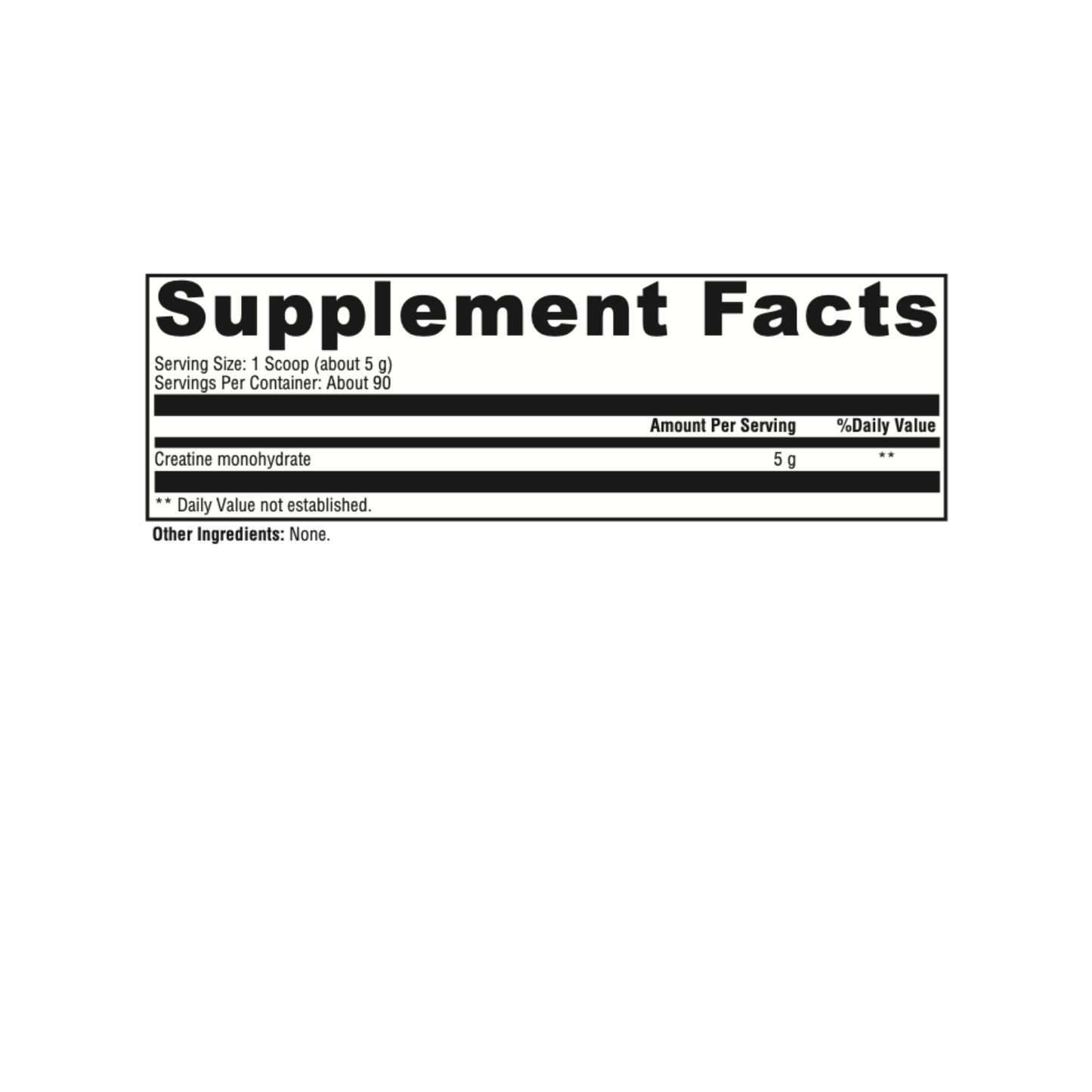 Pure Creatine Monohydrate