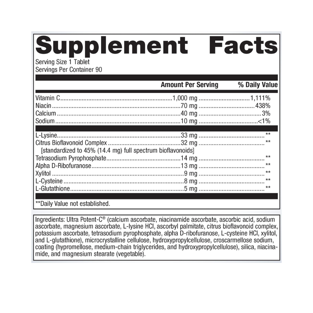 Ultra Potent-C® 1000 Vitamin C