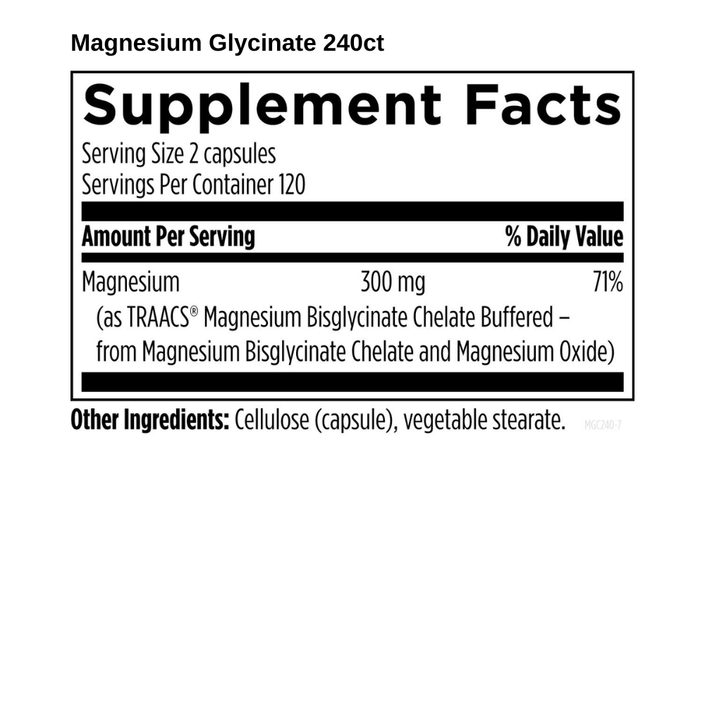 Magnesium Glycinate Complex