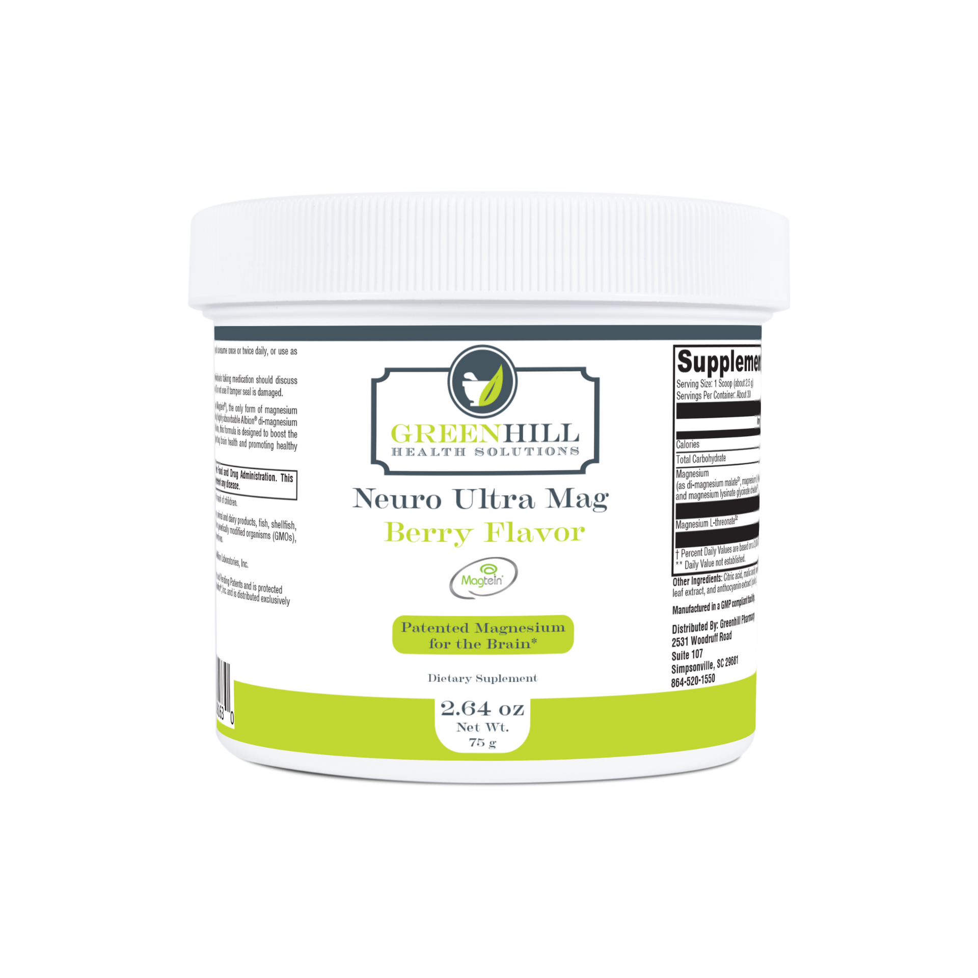 Neuro Ultra Mag – Greenhill Specialty Pharmacy